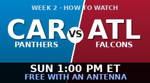 Carolina Panthers vs Atlanta Falcons: how to watch and stream