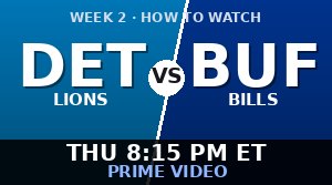 Detroit Lions vs Buffalo Bills: how to watch and stream
