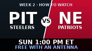 Pittsburgh Steelers vs New England Patriots: how to watch and stream