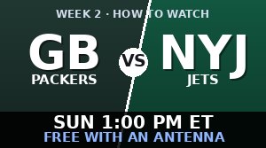 Green Bay Packers vs New York Jets: how to watch and stream
