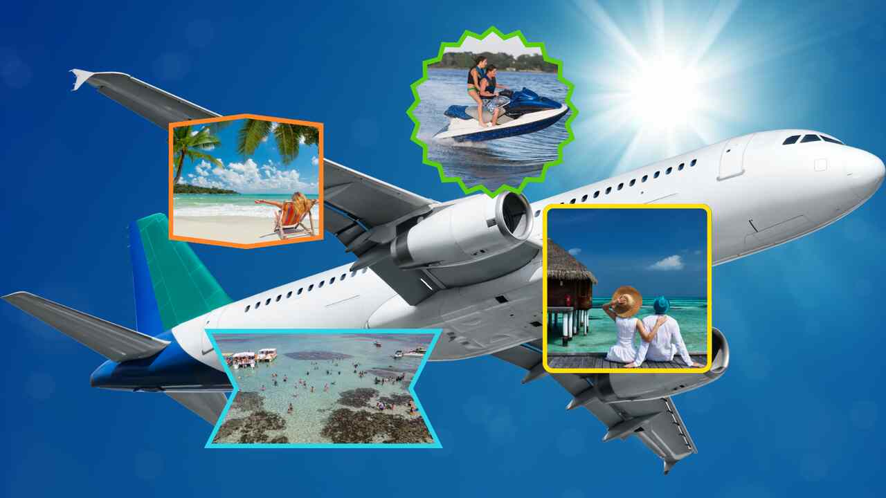 promoção de pacotes de viagem